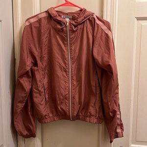 Pink Windbreaker Jacket